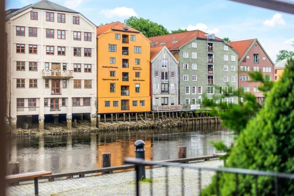 Apartament Bakklandets Perle 3-Roms Trondheim Zewnętrze zdjęcie