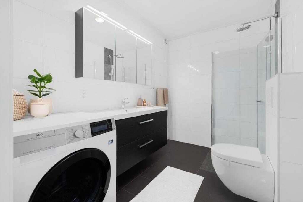 Apartament Bakklandets Perle 3-Roms Trondheim Zewnętrze zdjęcie